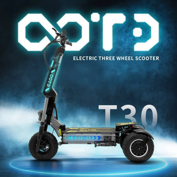 DUOTTS OOTD T30 Scooter elettrico 3200W Motor City commutazione Scooter 60V 31.2Ah 55 km/h Velocità massima 13 pollici Tipi fuoristrada E-Scooter