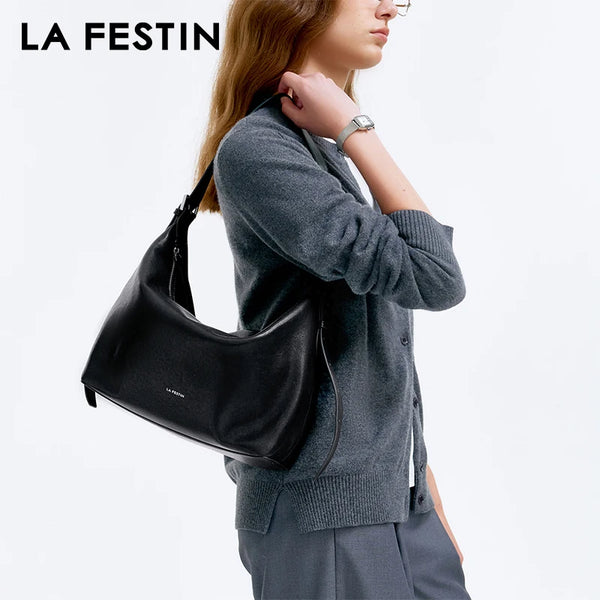 LA FESTIN Original Luxury Woman Bag 2025 Trend Handbag for Women Leather Bag Shoulder Bag Large Bag Crossbody Bag