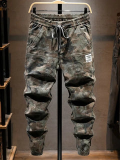 Camouflage Military Jogger Pants Men 2025 Pure Cotton Men's Spring Autumn Multi-pocket Function Cargo Pant Streetwear Trousers