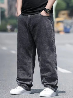 Oversize Jeans for Man Male Jeans Pants Denim Pants Men's Jean Big Size Baggy Y2k Mens Cargo Black New Wide Leg Trousers