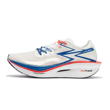 361 Degrees FLAME 3.0 Men Women Running Shoes Carbon Plate Racing Rebound Stable Breathable Wear-resistant Sneakers 672412207 PlatiNum