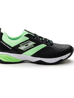 Padel Lotto Superrapida 400 IV Black/Green Sneakers