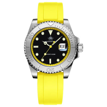 ADDIESDIVE Watch Men Ceramic Bezel 20Bar Waterproof Diving Quartz Wristwatch BGW9 Luminous 316L Stainless Steel Luxury Watch New
