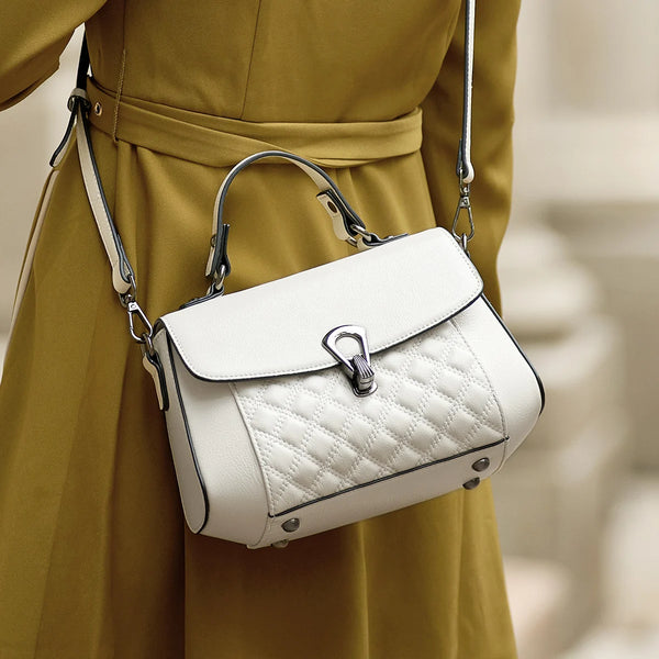 ZOOLER Full Genuine Leather Shoulder Bags Handbags Luxury Women Trendy Shoulder Bags Skin New Fashion Top Handle Purses #SC1590