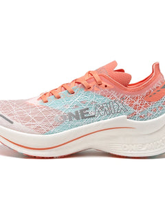 ONEMIX Scarpe da corsa con piastra in fibra di carbonio Scarpe da ginnastica con assorbimento degli urti per trazione Scarpe da ginnastica sportive da corsa professionali per maratona PB