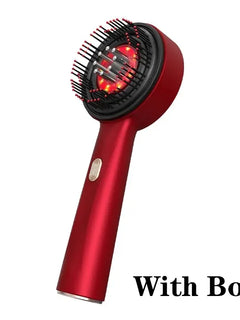 Factory Direct 2026 Electric Hair Regrowth Brush with Infrared Light Machine Acupoint Scalp Massage Anti-Hair Loss Exercise Hair