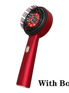 Factory Direct 2026 Electric Hair Regrowth Brush with Infrared Light Machine Acupoint Scalp Massage Anti-Hair Loss Exercise Hair