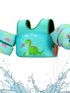 Giubbotto di salvataggio per bambini Braccio da nuoto per bambini Fischio galleggiante Giubbotto di salvataggio per bambini Costume da bagno Schiuma di sicurezza Accessori per piscina per kayak