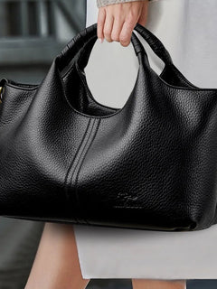 Trendy Crossbody Bag for Women Urban Minimalist Style PU Material Medium Size Zipper Opening Soft Shape Square Daily Match