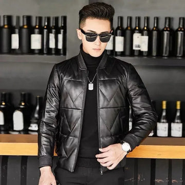 Men's Down Jacket Short Men's Cold Jacket Thick Warm Coats for Men Winter Winter Parkas for Men Stand-up Collar Men Parka
