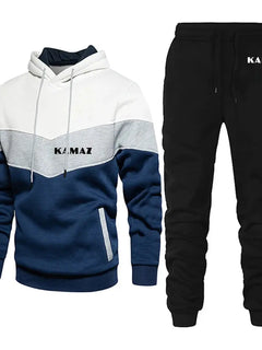 2025 Spring And Autumn Man's KAMAZ TRUCK Logo Print Convention Pocket Pullover Outdoor Sports Hoodie