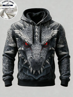 3D Printed Fleece Hoodie Rainbow Zigzag Wave Pattern Pullover Long Sleeve Kangaroo Pocket Casual Sweatshirt Tops