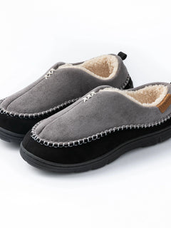 inter Men's Mark Line Slippers With Anti Slip TPR Sole, Soft, Warm, Comfortable And High-Quality Indoor Shoes