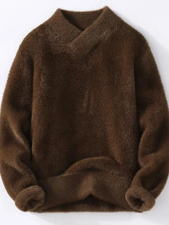 Sweaters men winter korean style mens warm sweater V-neck men sweaters autumn Men's wool pullovers men full size M-XXXL