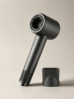 High Speed Negative Ions Hair Dryer 110000RPM 1600W Low Noise Blow Dryer With Concentrator Nozzle For Home Salon Daily Hairstyling