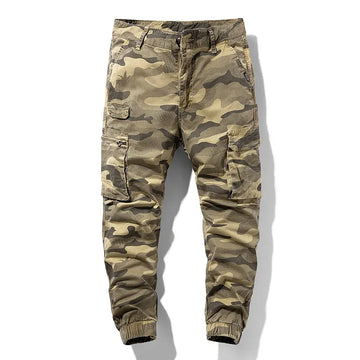 Spring Autumn Men Cargo Camouflage Pants Men Cotton Casual Breeche Bermuda Beach Jogger Pants Mens Trousers Male Dropshipping
