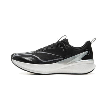 Li-Ning Men's RED HARE 8 PRO Racing Running Shoes BOOM FIBER Cushion Stable Sport Shoes Anti-Slip Wearable Sneakers ARPV003 PlatiNum