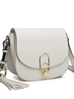 Miss Lulu WOMEN'S shoulder bag shoulder bag with zipper and tassel, modern, ideal for holiday and shopping, Crossbody Bag