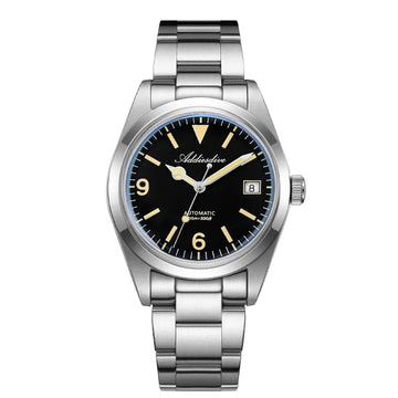 ADDIESDIVE AD2556 36mm Mechanical Automatic Watches Synthetic Sapphire Glass BGW9/C3 Super Luminous 100m Waterproof Men's Watch