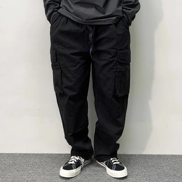 High Quality Cotton Cargo Pants Mens Clothing Plus Size Casual Pants Japanese Harajuku Casual Tactical Joggers Baggy Trousers