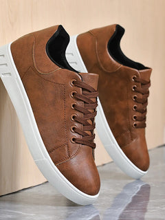 Men's Lightweight and Comfortable Skateboard Shoes, Outdoor Casual Sports Shoes