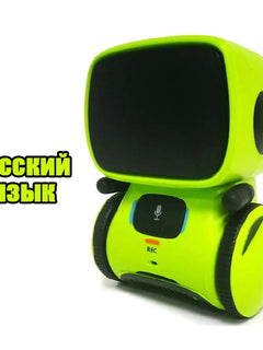 Emo Robot Intelligent Robots Russian & English & Spanish Version Voice & Touch control Toys Interactive Educational Children's G