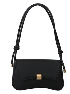 Borsa a Spalla da Donna dal Design Semplice, Resistente in Pelle PU, Borsa Tote per il Pendolarismo, Borsetta Portatile per Uso Quotidiano