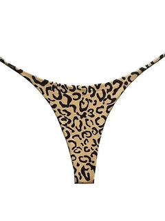Costume da Bagno Estivo da Donna, Set Bikini Sexy con Reggiseno Imbottito Push-up e Perizoma, Due Pezzi, Abbigliamento da Spiaggia, Costume da Bagno Femminile Sexy