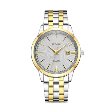 Orologi da cocktail da uomo Orologio al quarzo da uomo d'affari di moda di lusso di marca Orologio sportivo da uomo in acciaio pieno impermeabile Orologio nero Relogio Masculino platinumshop