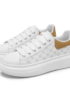 Leather Men Shoes Sneakers Trend Casual Shoe Breathable Leisure Male Sneakers Non-slip Footwear Men Vulcanized Shoes2026