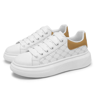 Leather Men Shoes Sneakers Trend Casual Shoe Breathable Leisure Male Sneakers Non-slip Footwear Men Vulcanized Shoes2026