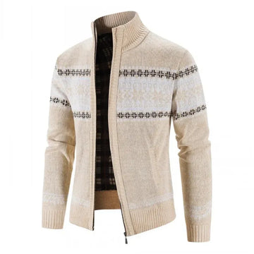 LEGIBLE 2026 Men's Sweaters Autumn Winter Wool Zipper Cardigan Sweaters Man Casual Knitwear Sweatercoat Male
