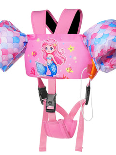 Gilet da nuoto per bambini Floaties per bambini Fascia da braccio Floaties con cinturino regolabile Giacca da bagno Ala d'acqua Piscina Galleggiante Apprendimento Nuoto