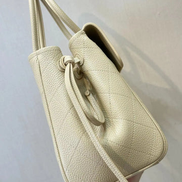 Borsa a Tracolla in Pelle con Cuciture a Diamante, Forma Rettangolare Oversize, Minimalista Senza Accessori, Leggera