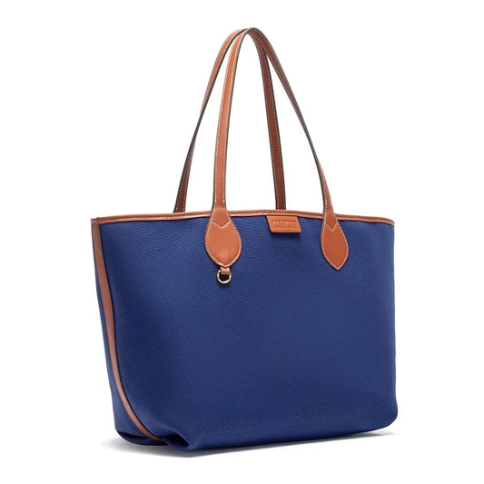 2025 Borsa tote color denim di grande capacità da donna nuova Borsa per la spesa reversibile a doppia faccia con borsa di design alla moda