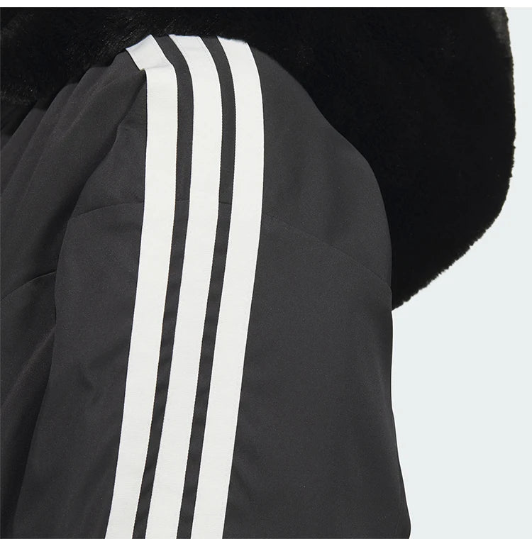 Adidas Official Authentic New Women's Reversible Warm Hooded Jacket JM1051
