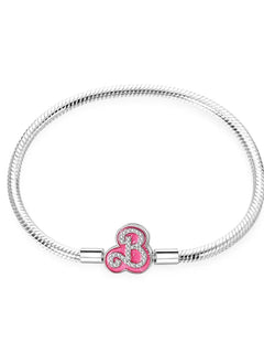 Bracciali Fai-da-Te in Argento Sterling 925 con Catena a Serpente e Cuore per Donne, Creazione di Gioielli Artigianali Eleganti