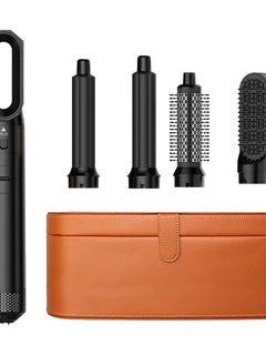 5 In 1 Hair Dryer And Styler Kit With Professional Hot Air Brush Curling Iron Hair Straightener For Curling And Straightening