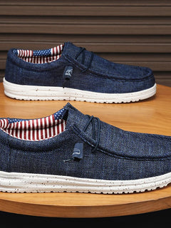 Mocassini in Rete da Uomo, Scarpe Vulcanizzate Autunnali, Calzature Traspiranti e Leggere per Escursionismo e Sport all'Aperto, Scarpa Aperta