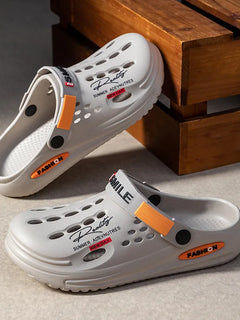 Ciabatte Unisex in EVA Traspiranti Antiscivolo con Suola Spessa, Scarpe Forate ad Asciugatura Rapida, Ciabatte Casual per Uomo e Donna, Ideali per Spiaggia, Giardino e Attività all'Aperto