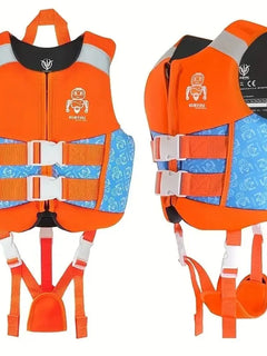 Giubbotto di salvataggio in neoprene per bambini, giubbotto di salvataggio galleggiante per ragazzi e ragazze, gilet da surf, galleggiamento alla deriva, aiuto per il nuoto