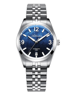 ADDIESDIVE Men Luxury Diver Automatic Mechanical Watch Sapphire Crystal 100M Waterproof Stainless Steel Business Sports AD2547