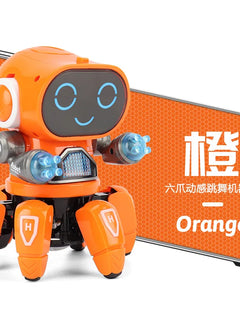 Emo Robot Smart Robots Dance Voice Command Sensor, Singing, Dancing, Repeating Robot Toy for Kids Boys and Girls Talkking Robots