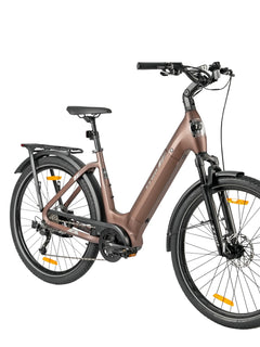 Bicicletta Elettrica 36V 18Ah 250W TTGO Z5 con Motore Bafang Mid-Drive, Ruote da 27.5'', E-Bike da Città, Autonomia 110-130KM, Certificata CE EN15194