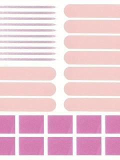 1set-30pcs Nail Care Kit: Mini Files, Buffers & Sticks - Perfect for Jewelry Polishing & Manicures