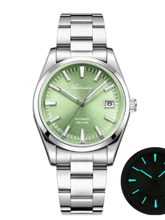 ADDIESDIVE Luxury Classic Automatic Watch Waterproof AR Coated Calendar Display Mechanical Watches Luminous AD2077 Reloj Hombre