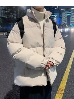 Semir Down Jacket Men's 2025 Winter New Three proof Short Couple Bread Jacket Warm and Comfortable Thick Coat