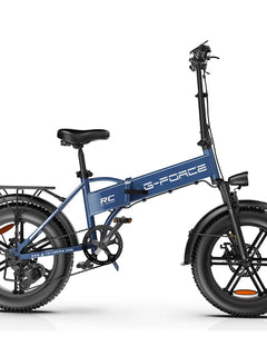 Bicicletta Elettrica Pieghevole G-FORCE RC per Adulti, Motore 750W, Batteria 48V 15AH, Pneumatici Fat da 20 Pollici, Bici Elettrica Urbana