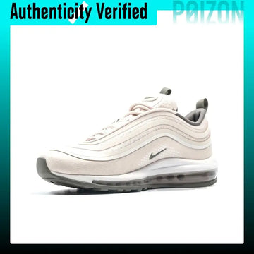 Nike Air Max 97 Ultra 17 Cushioning Abrasion Resistant Cushioning, Wear Resistant Low top Casual Shoes Women's Beige 917704-100