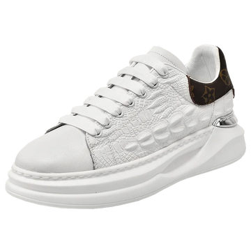Leather Shoes Men's Skateboard Cricket for Men Sports Running Sneakers Male Luxury Designer Flats Platform